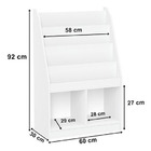 Expositor De Livros Livreiro Infantil Eros 100% Mdf