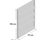 Expositor De Livros Santiago 100% Mdf