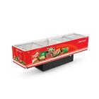 Expositor Ilha Congelados Plus Vidro Reto 3,00m Eip 3000 Vr -