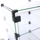 Expositor Modulado Em Vidro Com Porta E Cadeado - 0,30 X 0,40