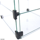 Expositor Modulado Em Vidro Com Porta E Cadeado - 0,30 X 0,40