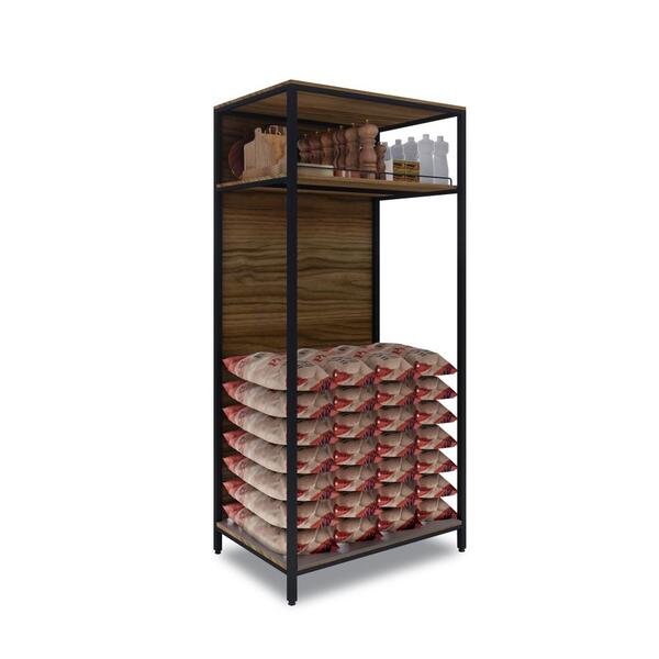 Expositor Premium Carvão Em Mdf Málaga Eprc - Refrimate