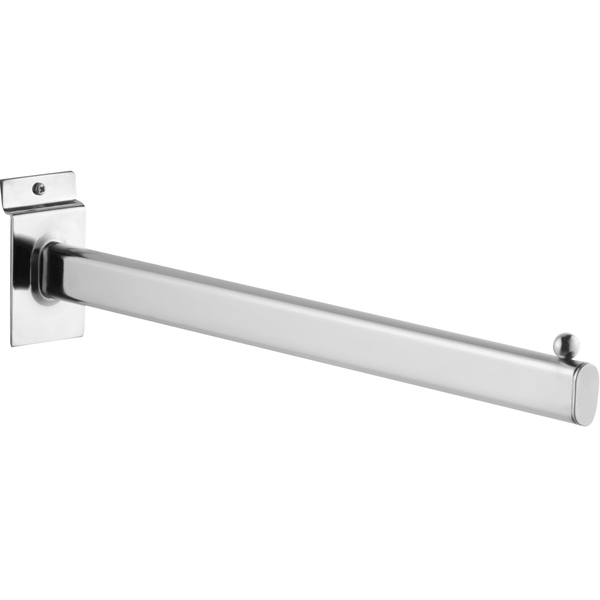 Expositor Suporte Tubular Com Esfera Painel Canaletado 30cm