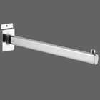 Expositor Suporte Tubular Com Esfera Painel Canaletado 40cm