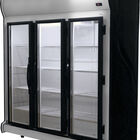 Expositor Vertical Fricon 1.450 Litros 3 Portas Inox Acfm1450