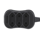 Extensão 3 Tomadas 3 Metros Preta Lexman