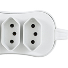 Extensão 3 Tomadas 5 Metros Branca Lexman