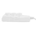Extensão Elétrica 3 Tomadas com Cabo Paralelo 1,5Metros 2x0,75mm Branco Megatron