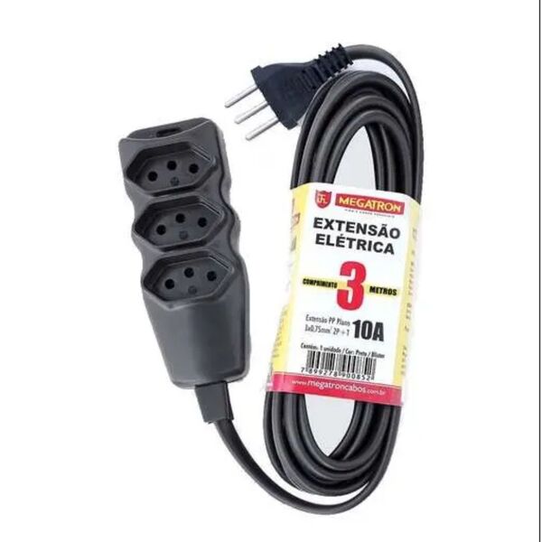 Extensão 3m 3 Tomadas E Forno Elétrico 46l Multilaser 220v | Leroy
