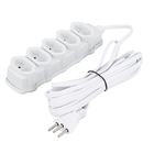 Extensão 3x0,75mm 5Metros Branca Lexman