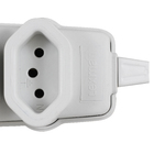 Extensão 3x0,75mm 5Metros Branca Lexman