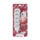 Extensão 3x0,75mm 5Metros Branca Lexman