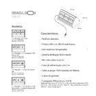 Extensão Caixa De Tomada De Sobreposição 1 Tomada 10a Carrega