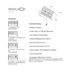 Extensão Caixa De Tomada De Sobreposição Com 3 Tomadas 10a Tt