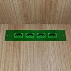 Extensão Caixa De Tomada Embutir Em Aço 4 Tomadas 10a Brasil