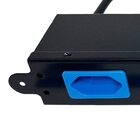 Extensão Caixa De Tomada Embutir Em Aço 4 Tomadas 10a Brasil