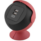 Extensão Com Carregador Usb Decorativa Com 2 Entradas - Globo