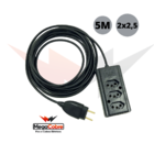 Extensão De Energia De Alta Qualidade Rolo Com 5 Metros