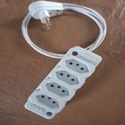 Extensão Elétrica 1,5mt 10a Quadrupla Fio 1,5 Br.1043-silc4t