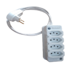 Extensão Elétrica 1,5mt 10a Quadrupla Fio 1,5 Br.1043-silc4t