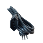 Extensao Eletrica 20a Fio 2,5 3 Metros Preto 2p+t Fl362 599
