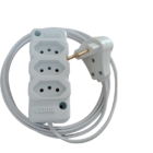 Extensao Eletrica 2 Metros 3 Tomadas 10a Bivolt Fio 1,5 862 S