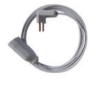 Extensão Elétrica 3 Metros 1 Tomada 10a 110/220v Fio 1,5mm Co