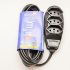 Extensão elétrica 3 tomadas régua extensão residencial bivolt