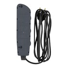 Extensão Elétrica 3m 2P Cinza Noshock Bivolt Daneva