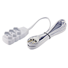 Extensão Elétrica 3x0,75mm 3m Branco Lexman