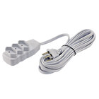 Extensão Elétrica 3x0,75mm 5m Branco Lexman