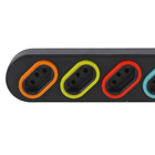 Extensão Elétrica 4 Tomadas 2P+T 10A 3 Metros  Preto Daneva