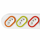 Extensão Elétrica 4 Tomadas 2P+T 10A 3 Metros Branco Daneva