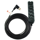 Extensão Elétrica 5 Metros Fumê 5t 2p+t 10a Wirepro