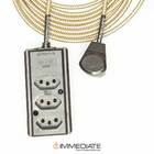 Extensão Elétrica 5 Metros Pp 2x0 75mm2 Revestido Tecido