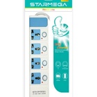 Extensao Eletrica Filtro Linha 4 Tomadas Universais C/interru