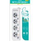 Extensao Eletrica Filtro Linha 4 Tomadas Universais C/interru