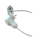 Extensão Elétrica Meio Metro 1 Tomada 10a Lat. Fio 1,5 SFLI C