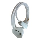 Extensao Eletrica Meio Metro Br 1 Tomada 20a Fio 2,5mm Cod.979