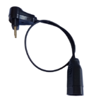 Extensao Eletrica Meio Metro Pr 1 Tomada 10a 110/220v Fio 1,5