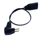 Extensao Eletrica Meio Metro Pr 1 Tomada 10a 110/220v Fio 1,5