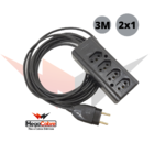 Extensão Eletrica Quadrupla Com 3 Metros