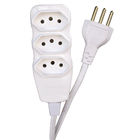 Extensao Eletrica Tripolar 1,5m 3 Tomadas Br