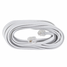 Extensão para Telefone RJ11 6x4 Branca 5metros A. Santos
