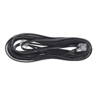 Extensão Lisa para Telefone RJ11 6x4 Preta 5metros A. Santos
