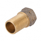 Extensão Longa Latão Roscável Água Quente e Fria 22mm ou 3/4" Ramo