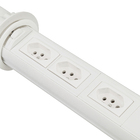 Extensão Mini Totem de Mesa 3Tomadas 10A Branco Dutotec