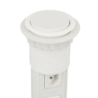 Extensão Mini Totem de Mesa 3Tomadas 10A Branco Dutotec