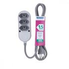 Extensão Múltipla 3 Tomadas 2p+t 10 A 250 V Tramontina 1,5 M