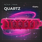 Extensao Multipla 5 Tomadas 2p+t 5 Metros Wirepro Quartz Rosa